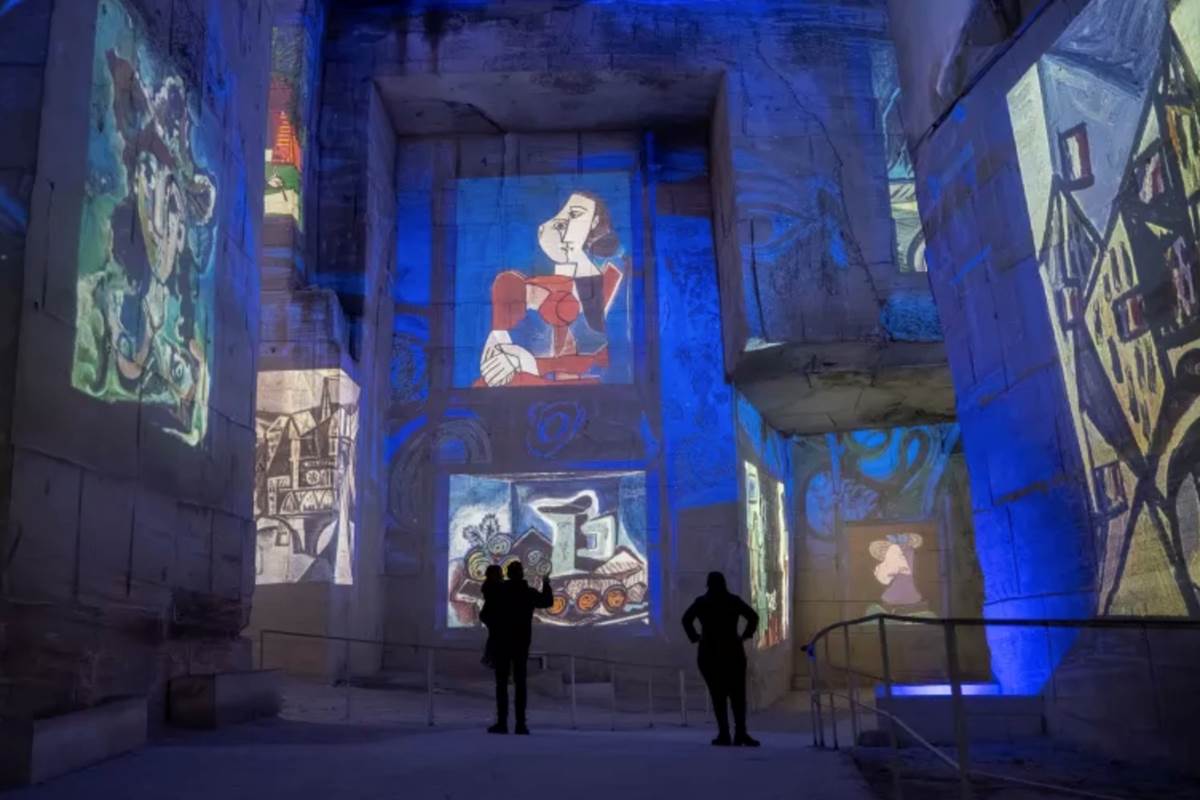 Picasso aux Carrières des Lumières