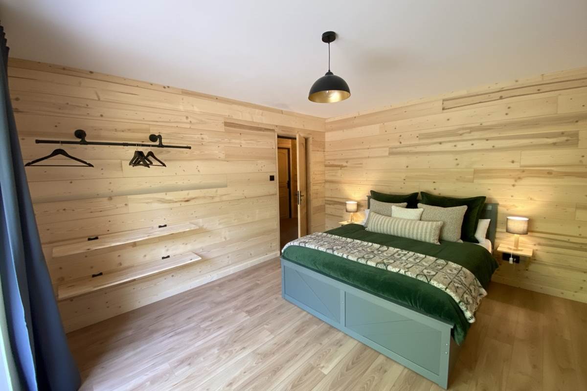 Chambre parentale avec accès terrasse