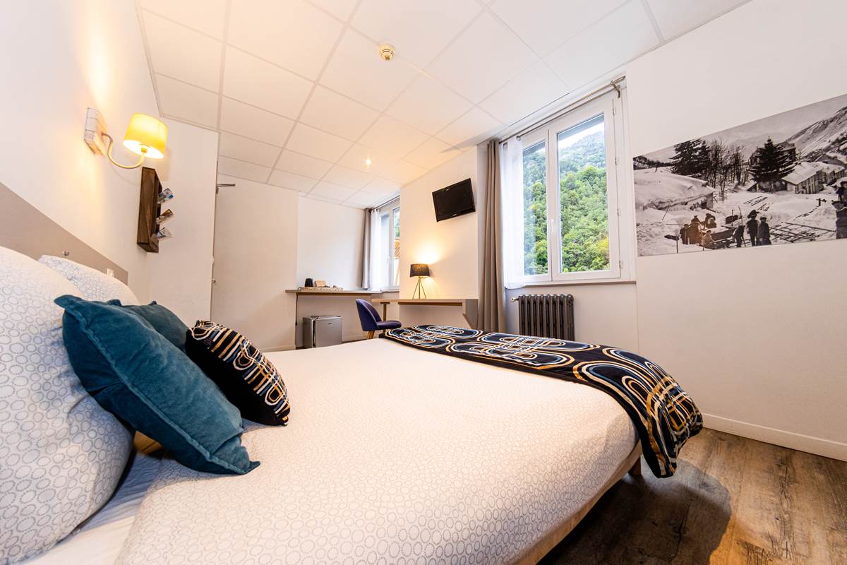 Hôtel Alphée - Barèges Tourmalet - Chambre Double - Vue Montagne