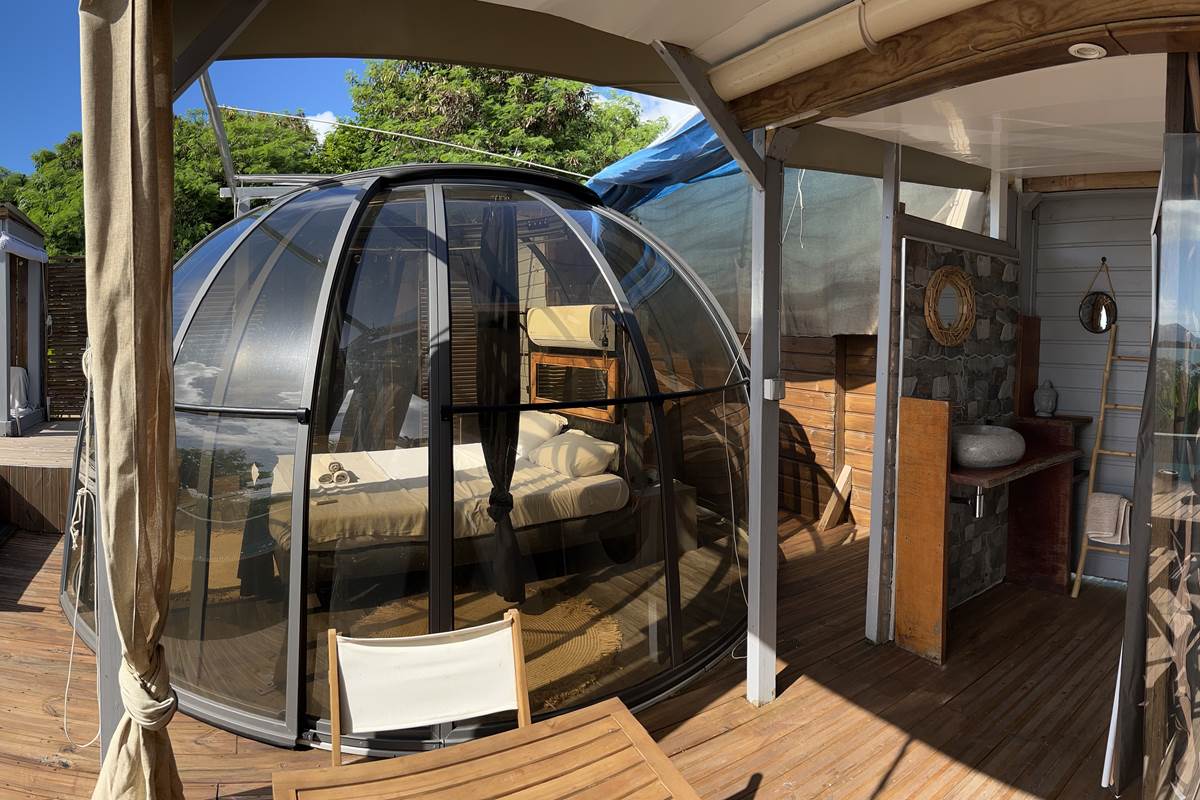 Aquadom vue mer des caraibes