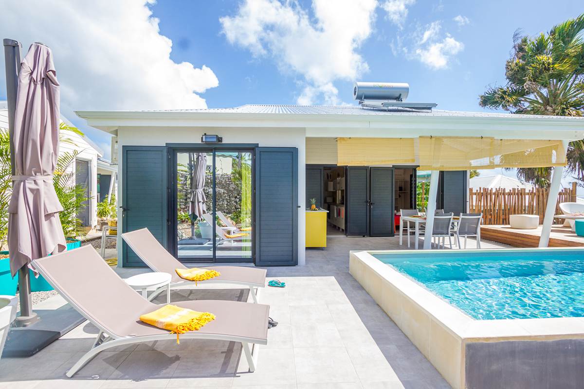 Iguane House villas & Micro Spa Suite Passion vue générale