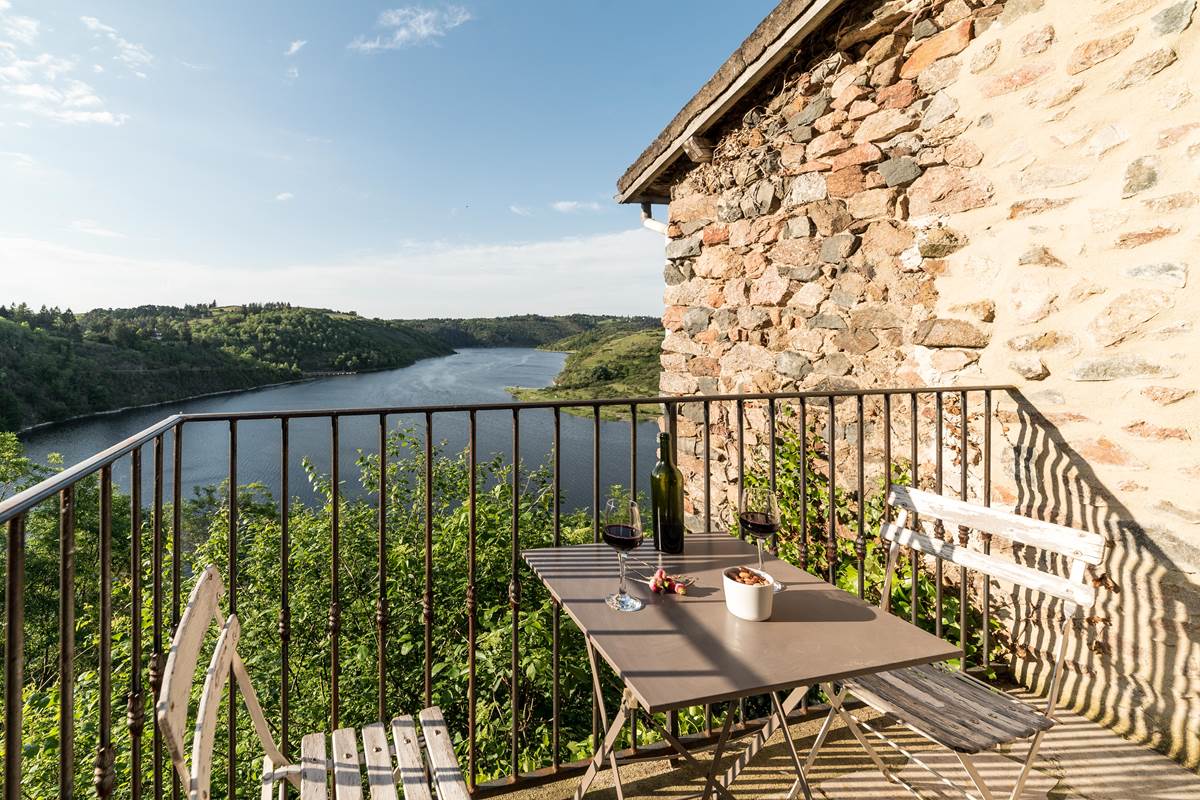 Terrasse côté Loire