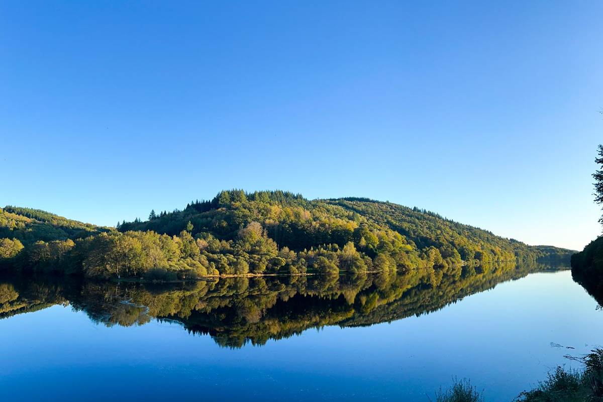 Vu sur le lac des Bariousses