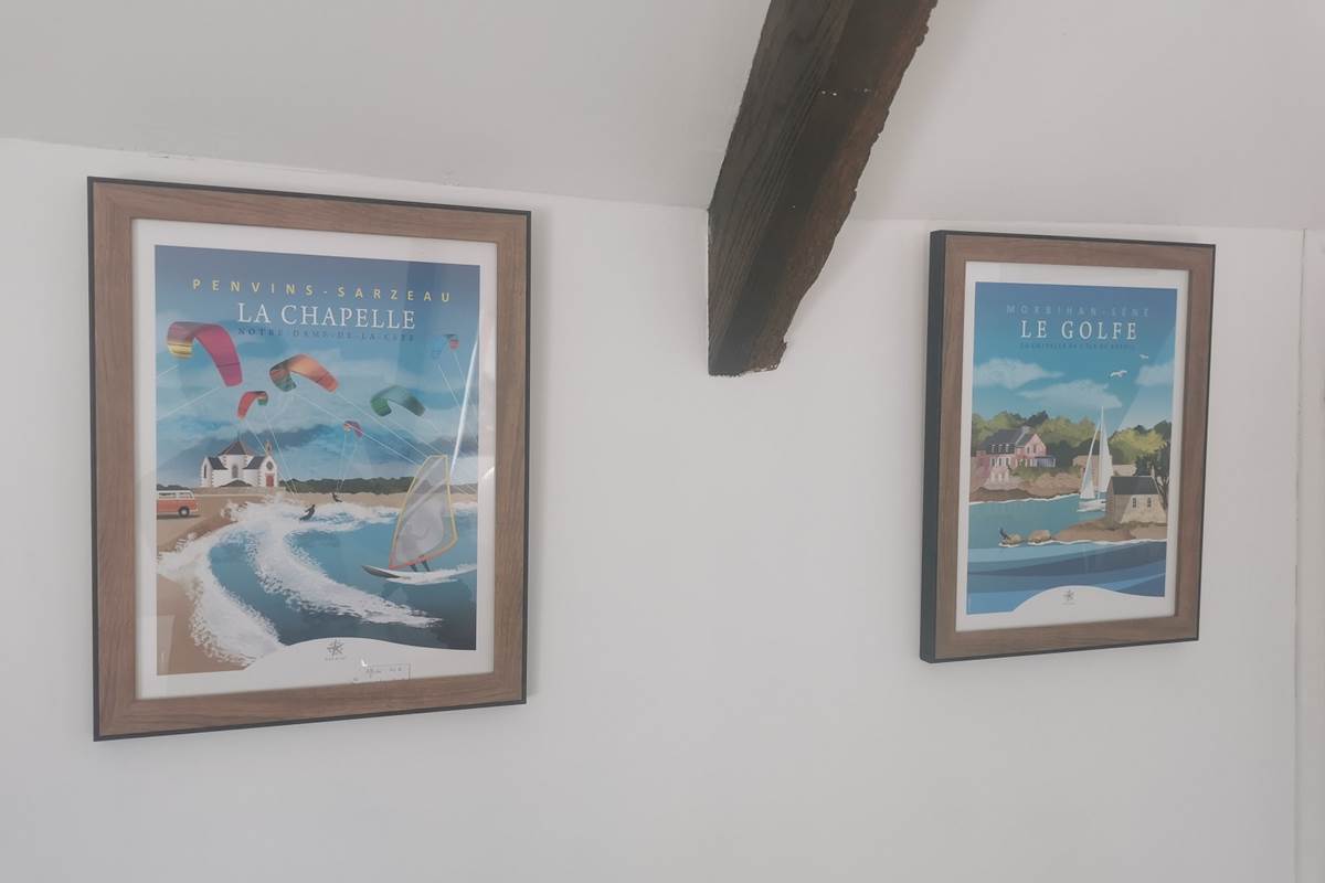 Domaine de Kerizel-Morbihan-Chambre La ROSE DES VENTS-Détail-affiche
