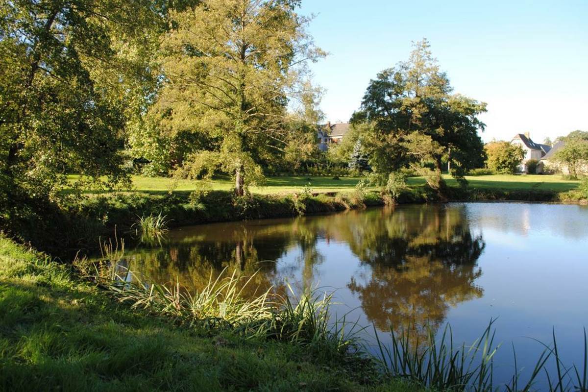 Domaine : un espace idéal pour la pêche et les jeux de plein air