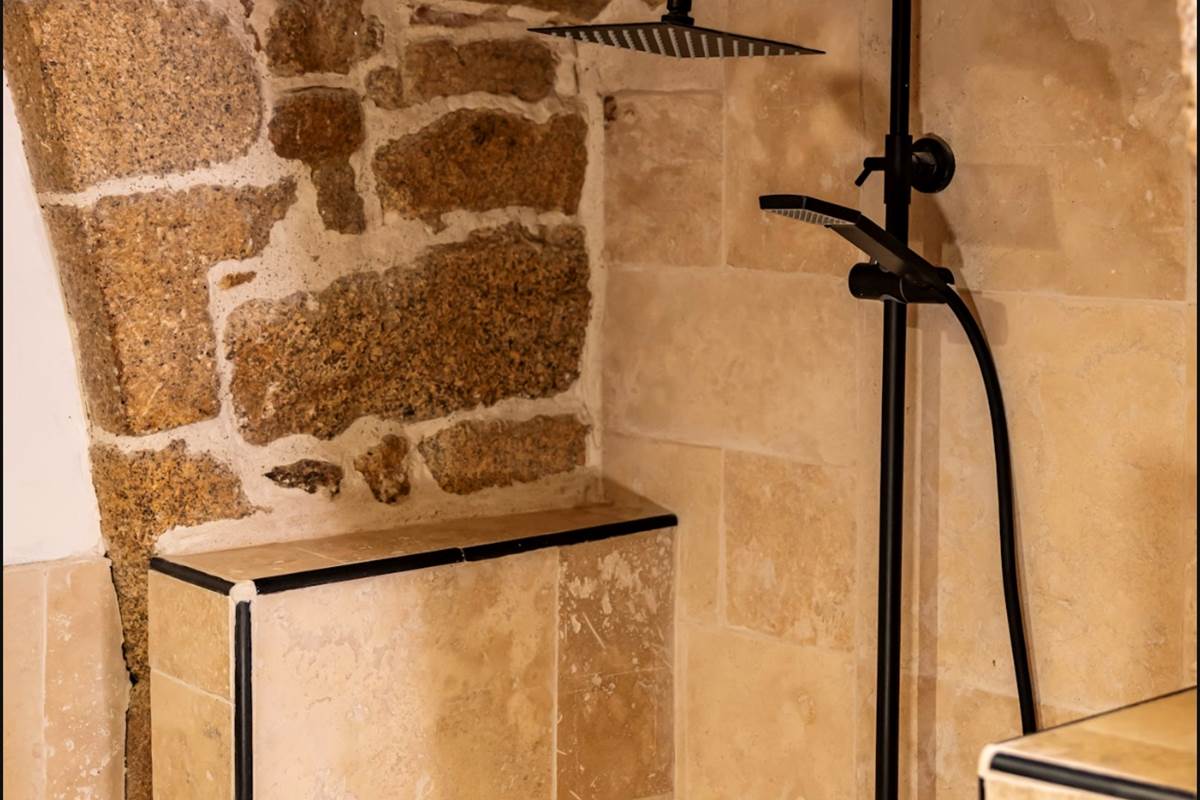Douche à l'italienne