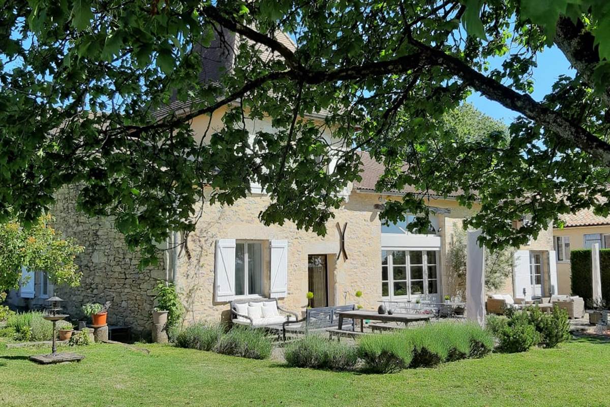 Un jardin, des arbres centenaires