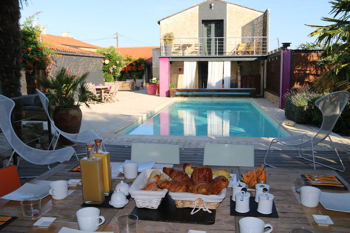 Petit déjeuner cuisine été