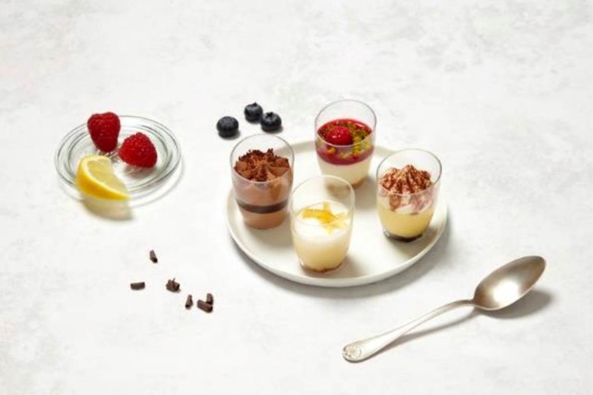 mini verrines sucrées