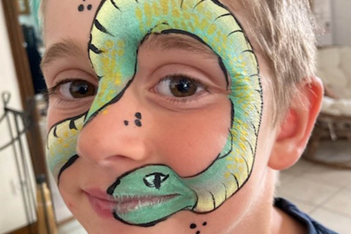 face painting france jupiter