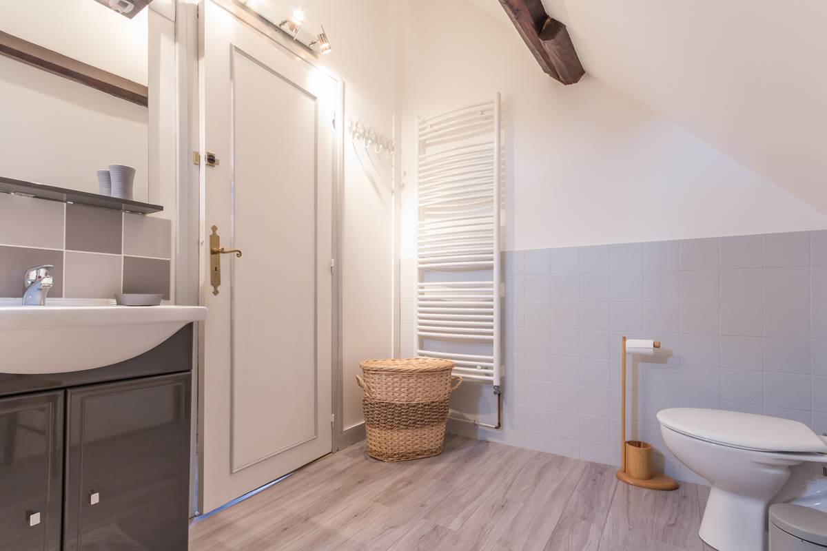 Salle de bain wc - Gîte du Petit Coq - aux3nidsfleuris