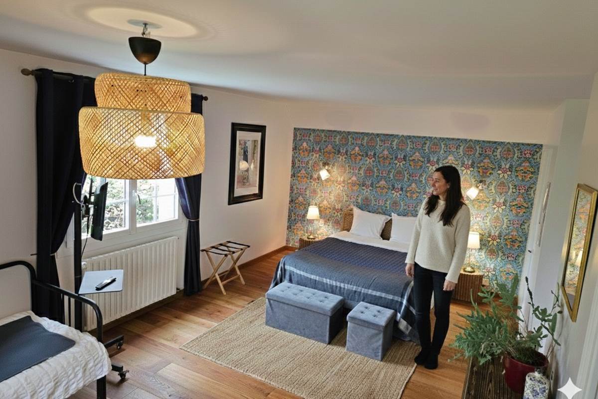 chambre saulchevreuil avec cliente