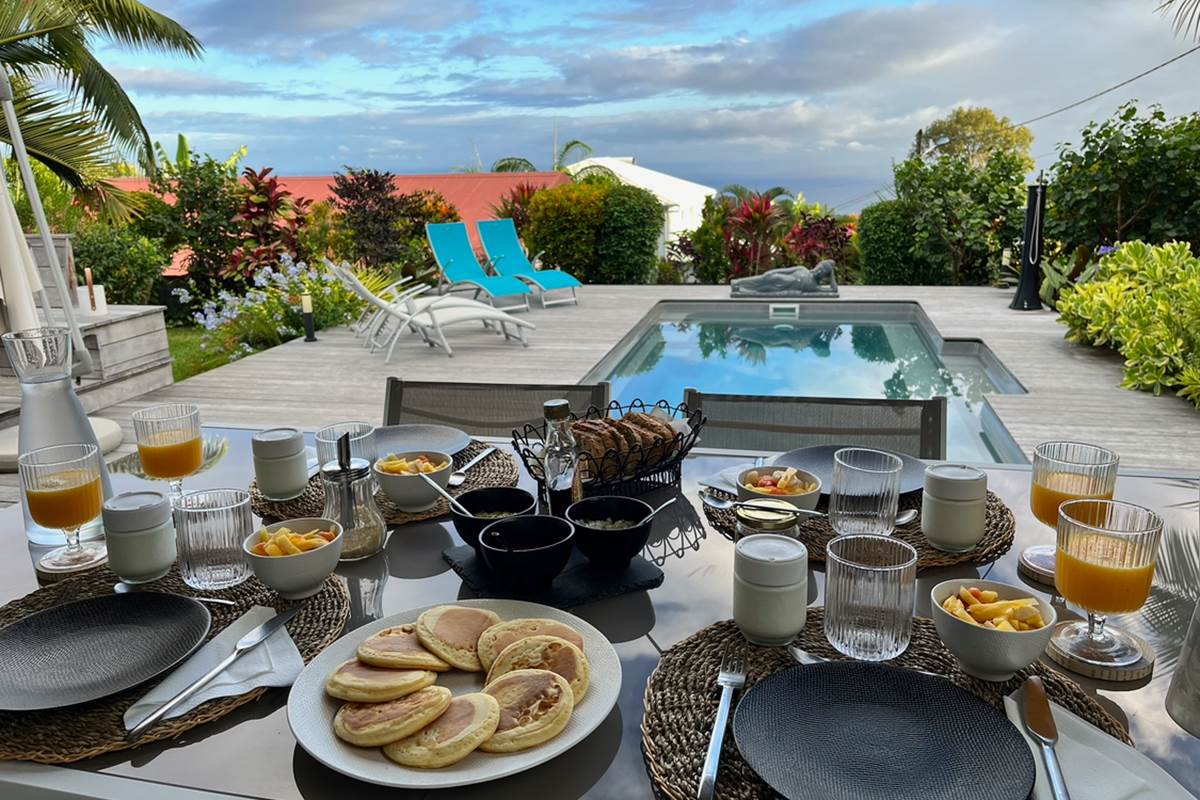 petit-déjeuner pour 4