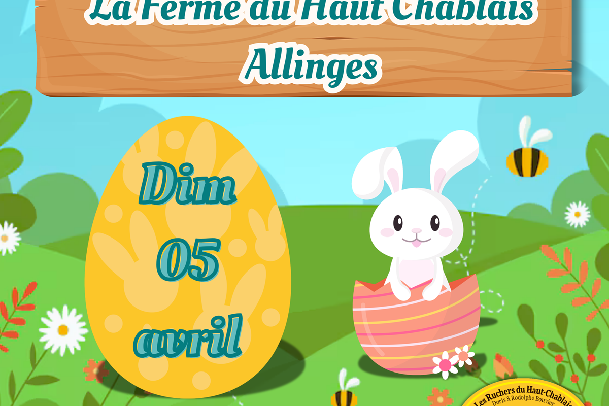 Affiche pâques 2025