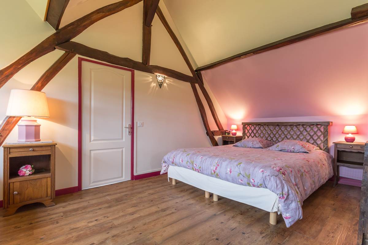 Chambre double - Gîte du Petit Coq - aux3nidsfleuris