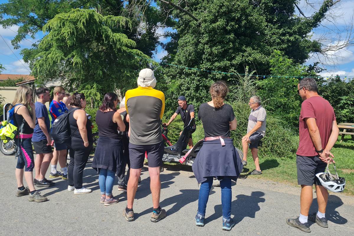 départ swincar - ferme des délices - briefing de départ