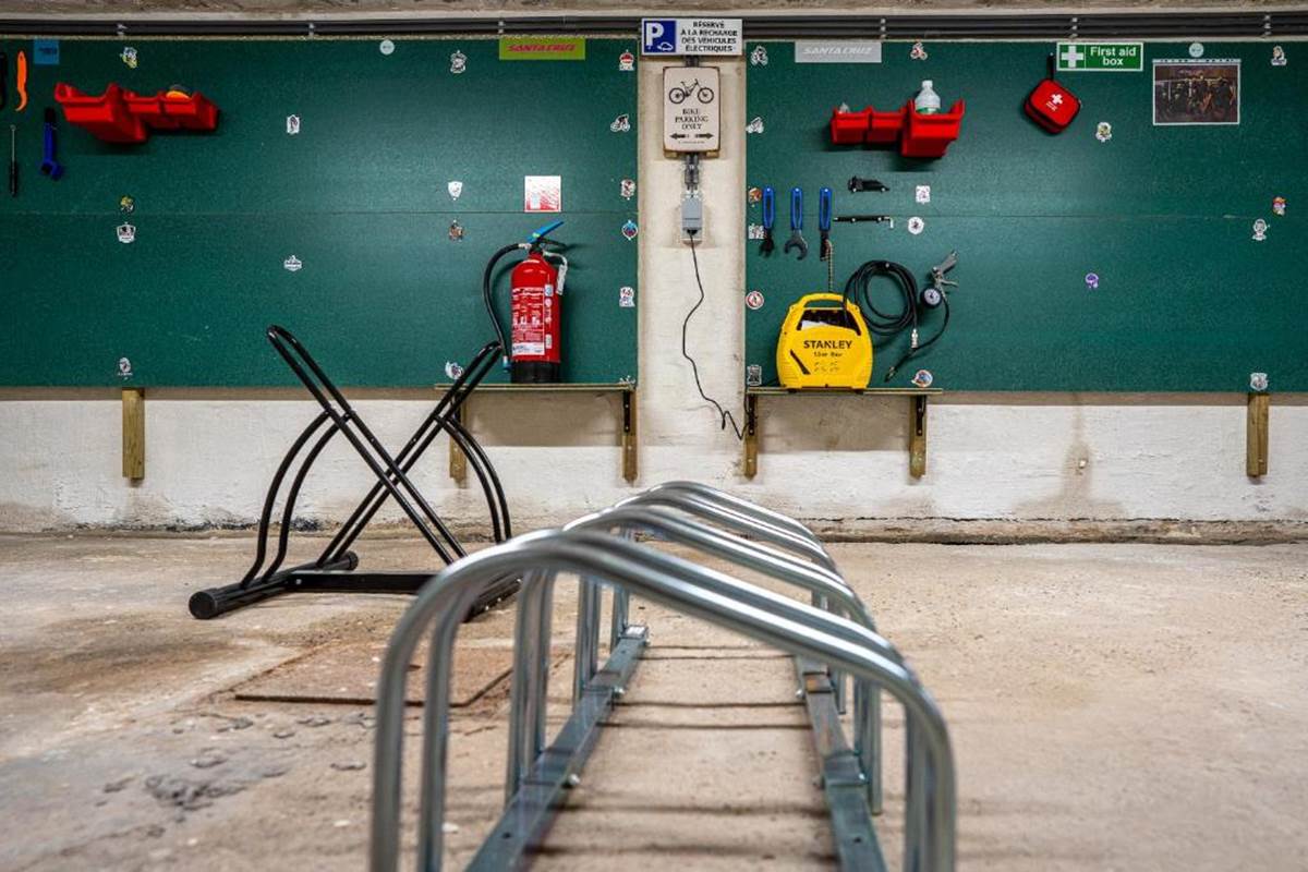 Garage et atelier vélo