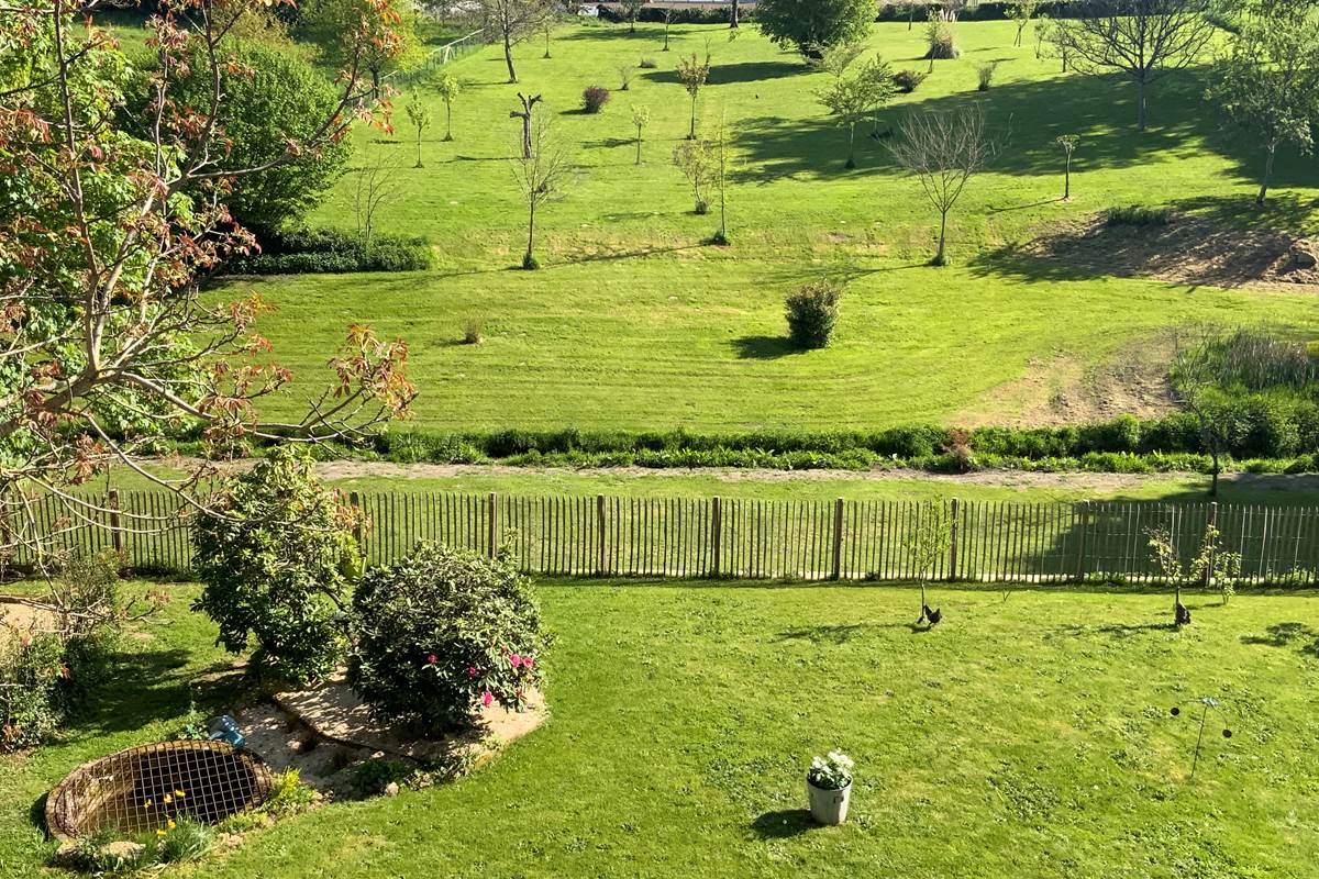 Vue sur le jardin