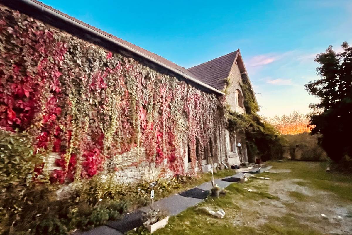 Façade avant gîte