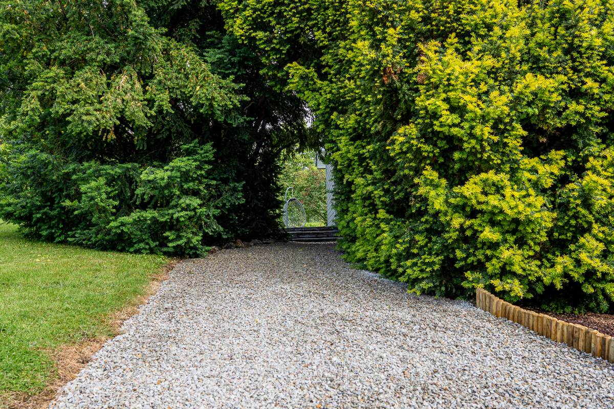 Accès au jardin