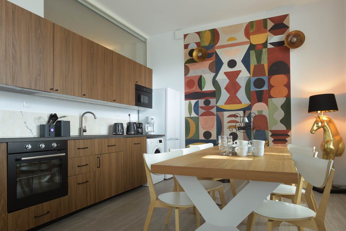 piece à vivre espace cuisine
