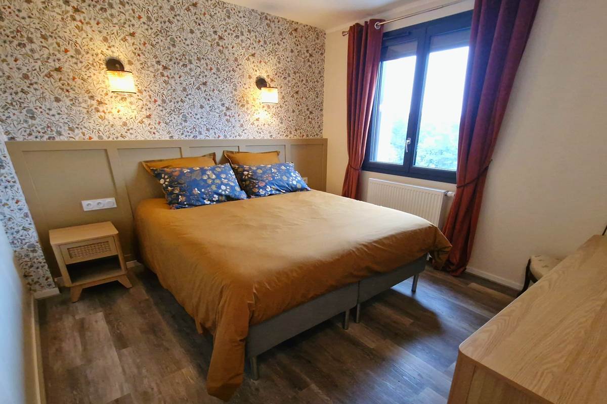 La chambre de la suite parentale