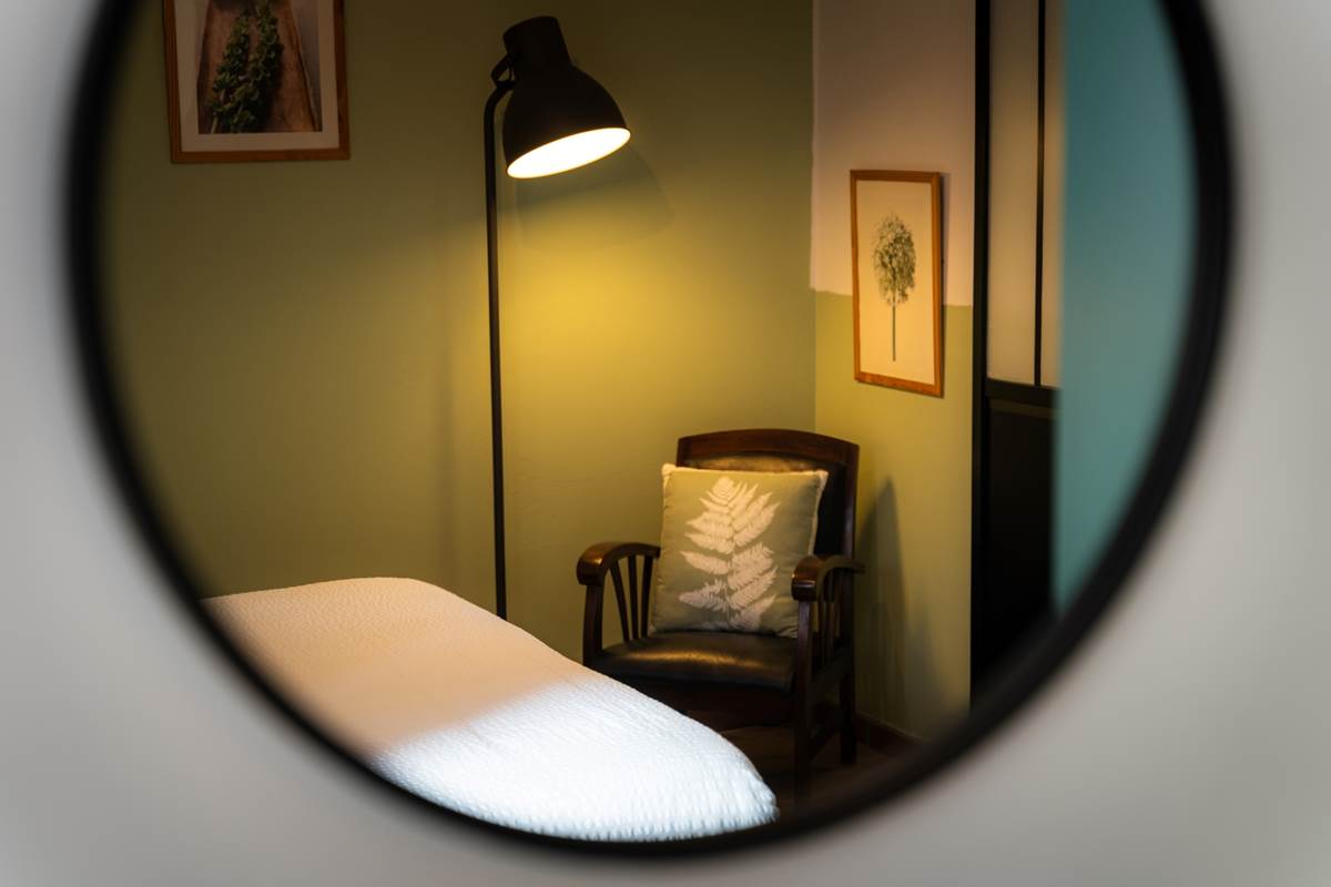 Chambre les fougères: le miroir