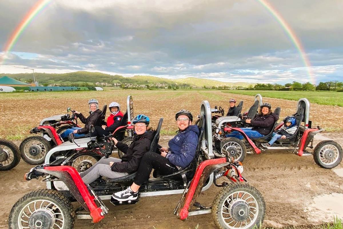 swincar - sortie après la pluie - un souvenir mémorable