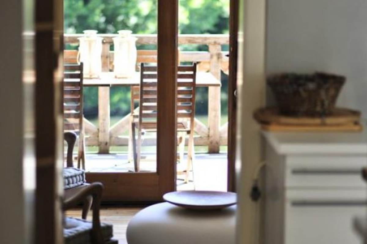 de la cuisine au balcon