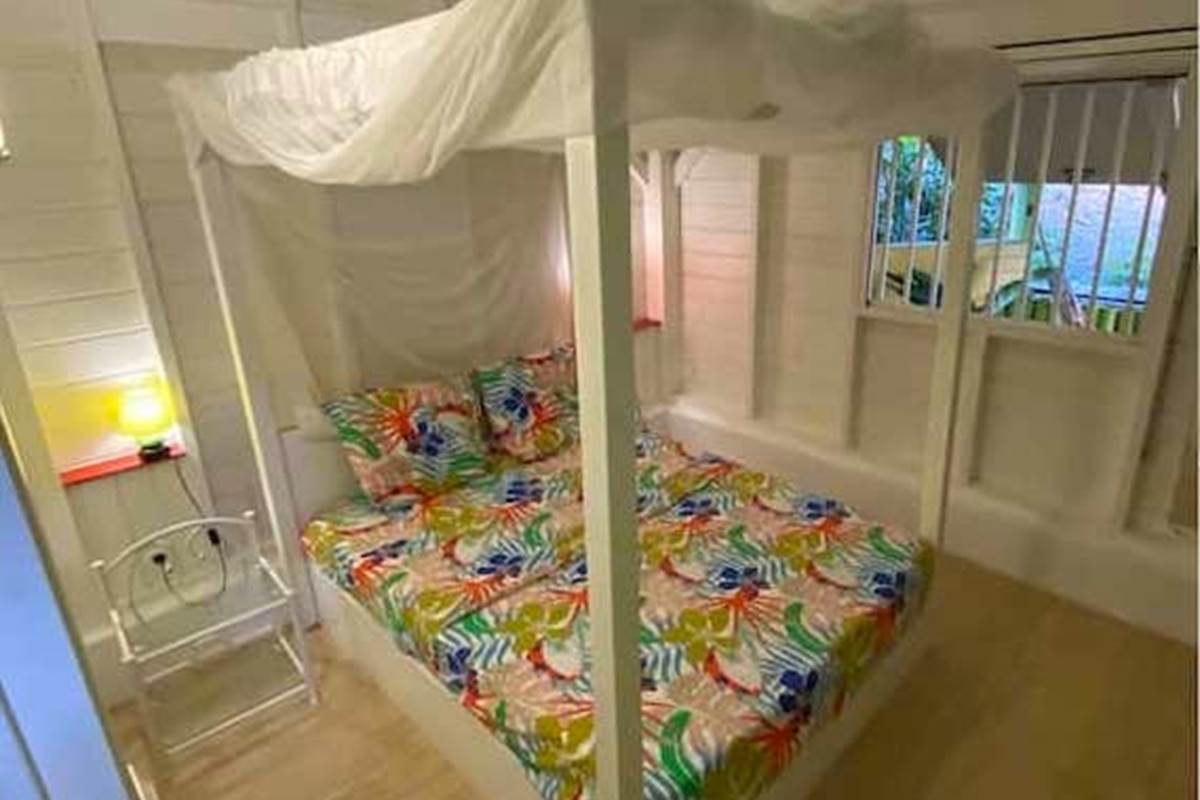 Chambre 1 ventilée avec lit double