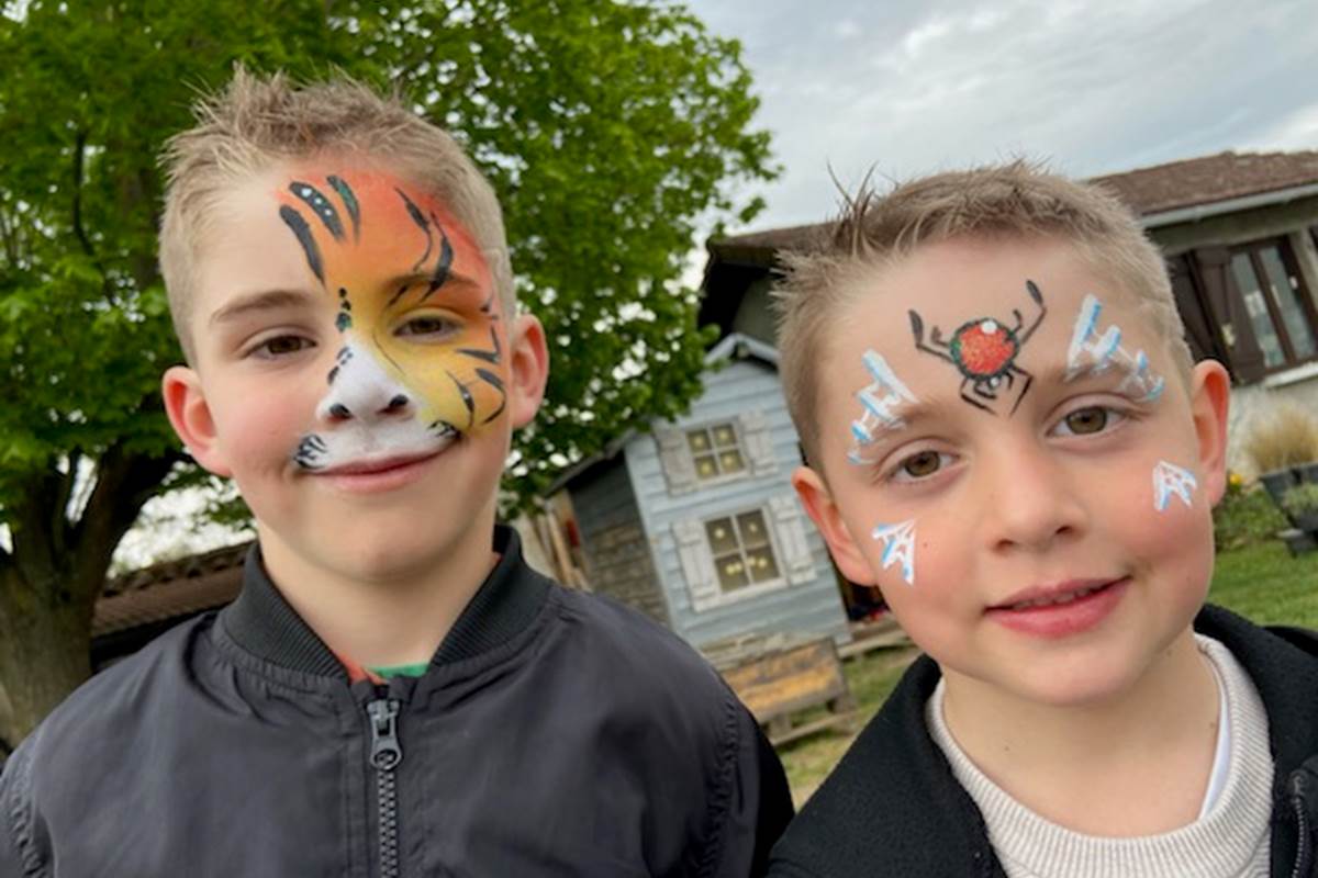 face painting france jupiter