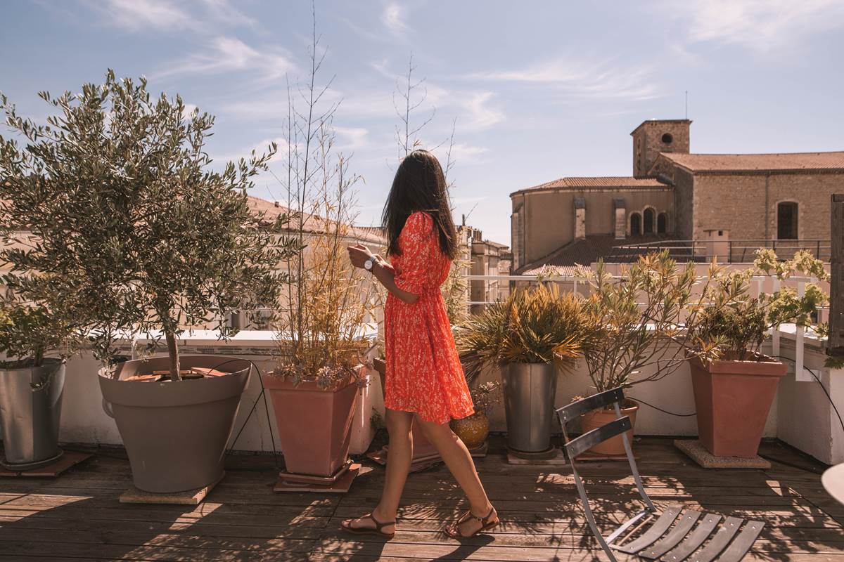 Roof Top with plants