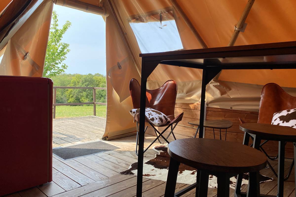 Intérieur tipi