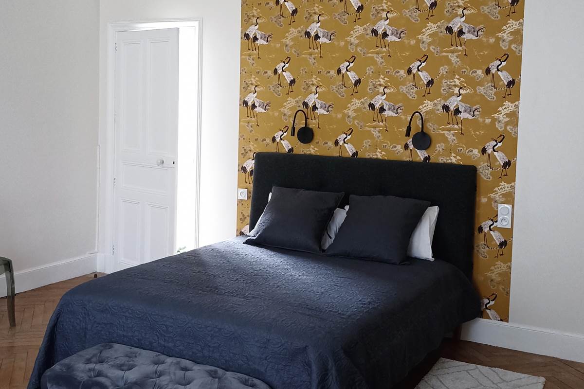 Chambre principale suite familiale Margaux