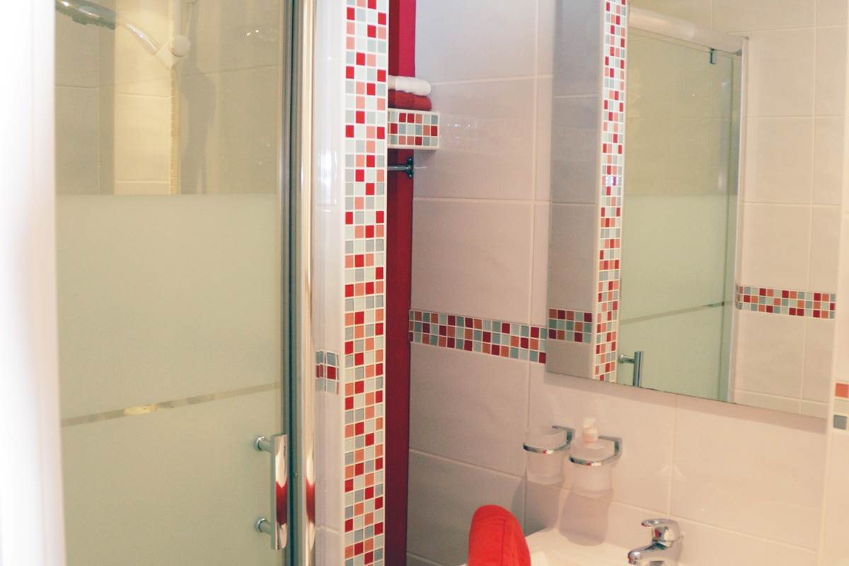 Salle de douche Chambre Compostelle Horizon des Landes - Doazit
