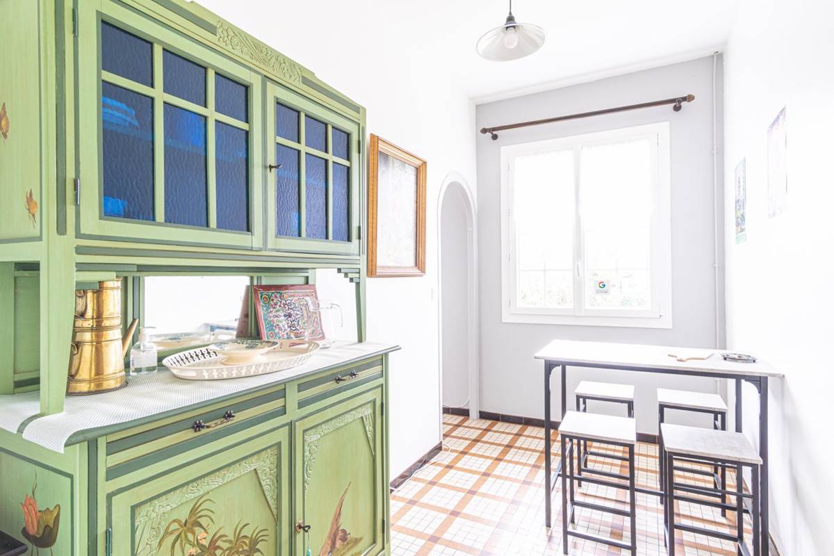 Chambre Hortensias cuisine