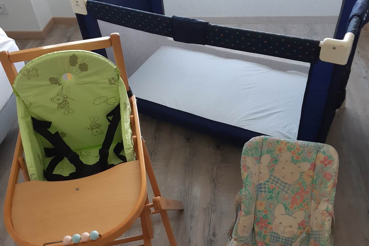 Gîte de la Brunerie accessoires bébé