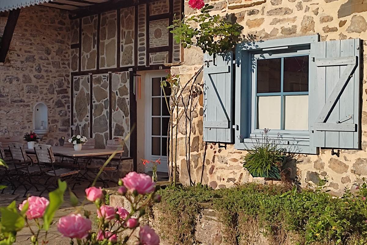 Maison d'hôtes l'Amphitryon - La terrasse