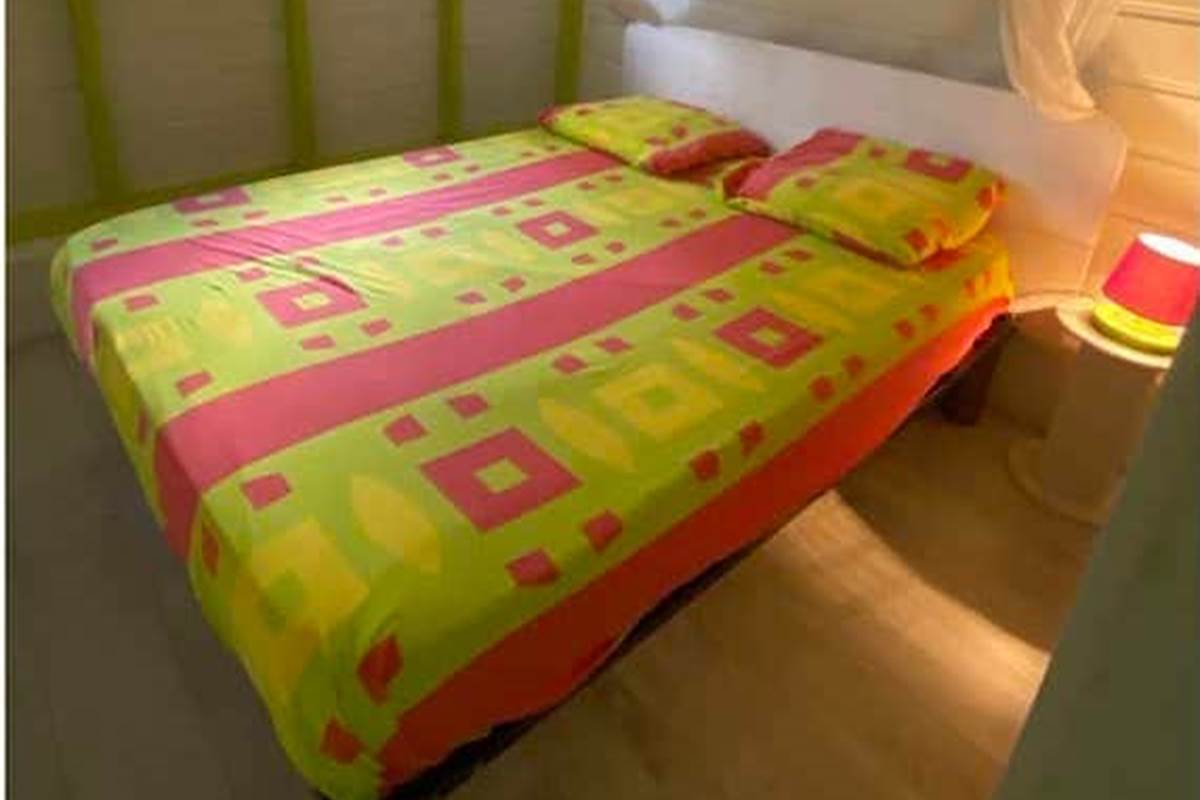 Chambre 2 ventilée avec lit double