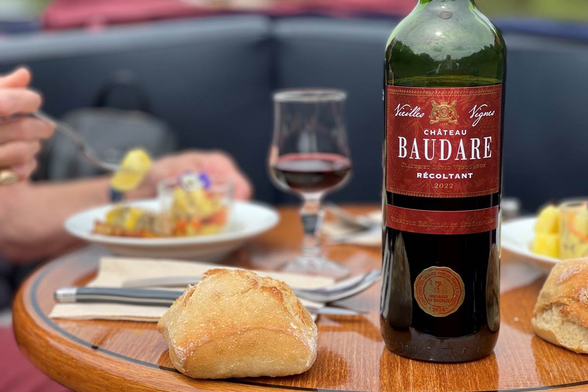 Un repas raffiné dans le plus beau des décors