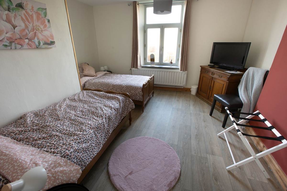 Chambre Rosière vue de la chambre