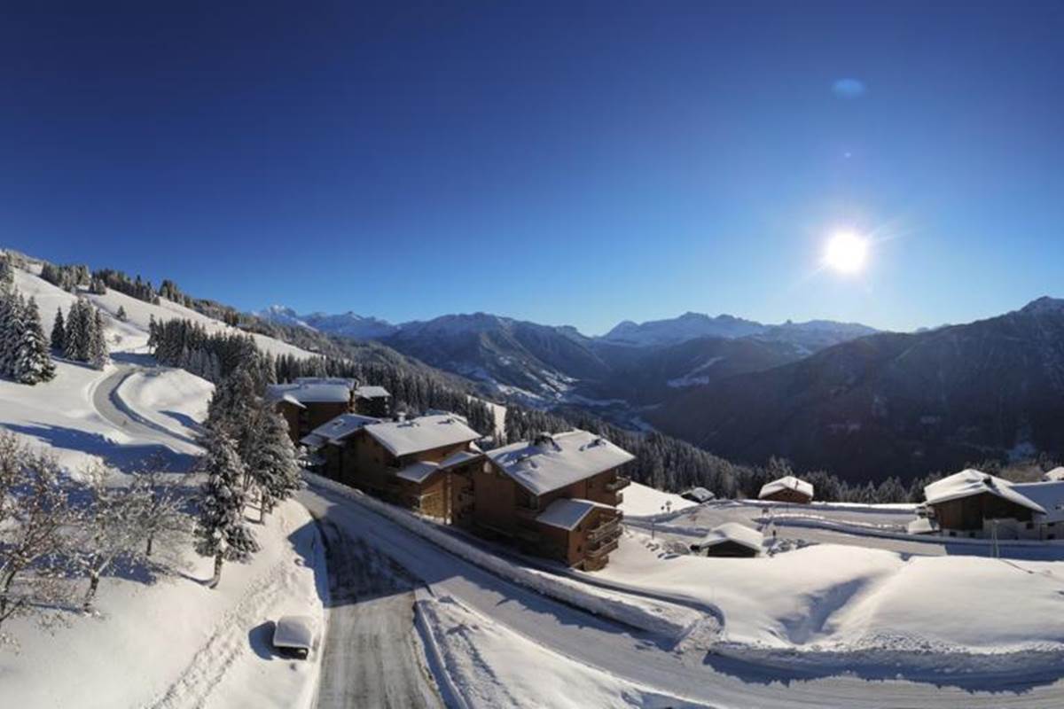 vue du chalet