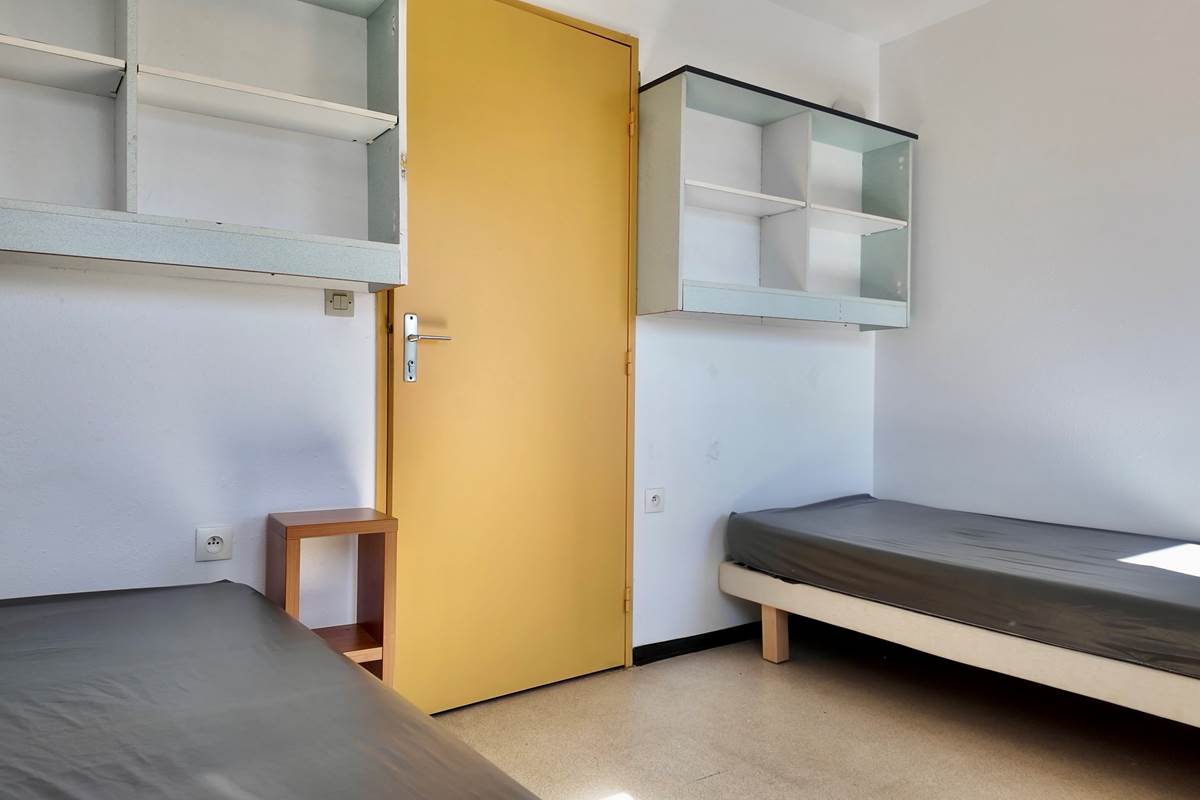 2 lits jumeaux en 80x200 (chambre 2)