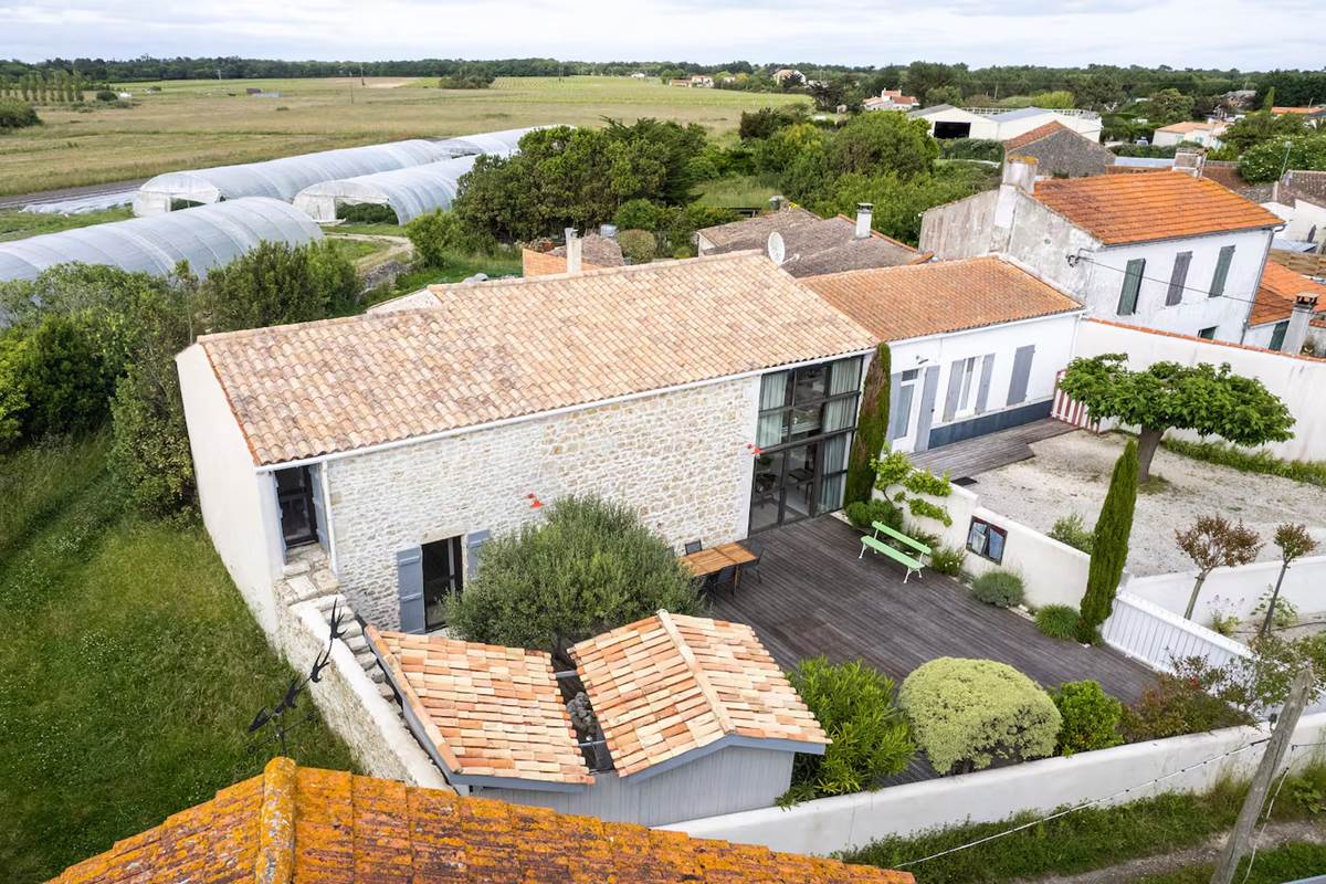 Le Chai Roudoudou vue du ciel