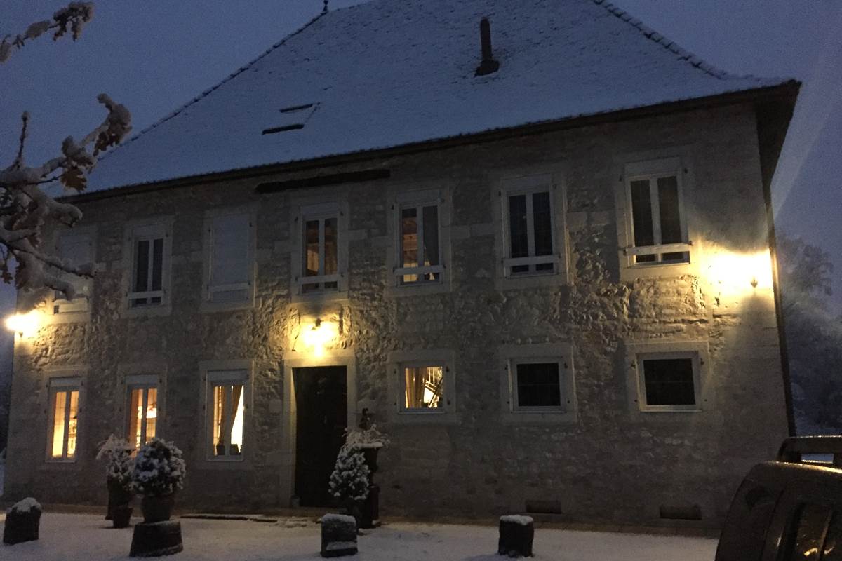 Le Manoir en hiver