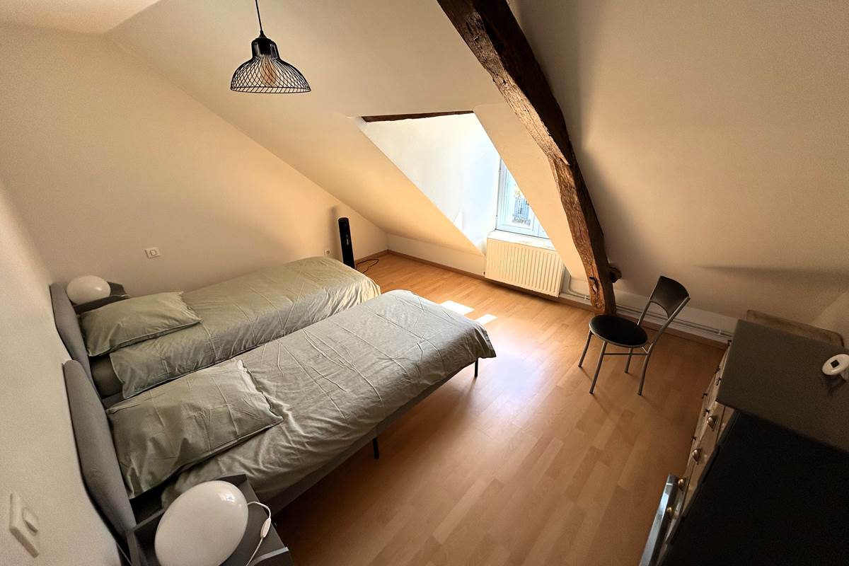Chambre deux lits