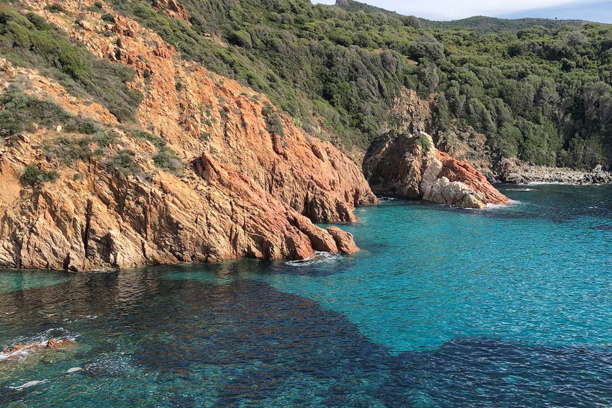 chemin littoral de capo rosso