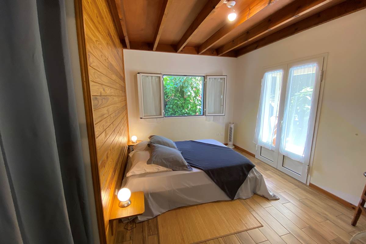 Chambre double au RDC