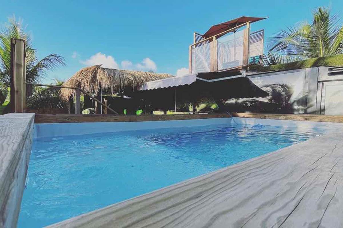 Piscine privée palmbus