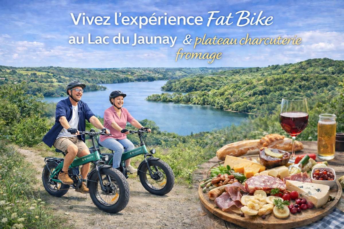 expe´rience_fatbike_au lac du Jaunay